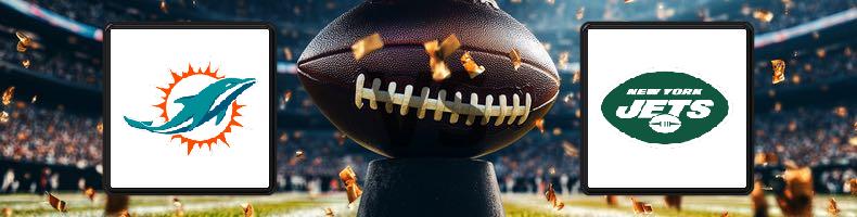Miami Dolphins - New York Jets odds, speltips, resultat i NFL
