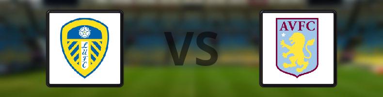 Leeds - Aston Villa odds, speltips, resultat i Premier League