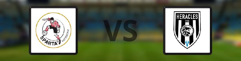 Sparta Rotterdam - Heracles Almelo odds, speltips, resultat i Eredivisie