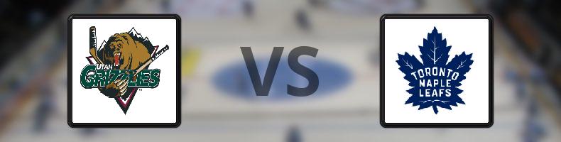 Utah Hockey Club - Toronto Maple Leafs odds, speltips, resultat i NHL