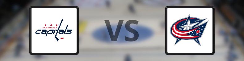 Washington Capitals - Columbus Blue Jackets odds, speltips, resultat i NHL