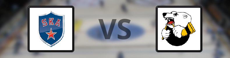 SKA St Petersburg - Traktor Chelyabinsk odds, speltips, resultat i KHL