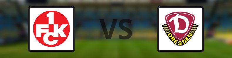 Kaiserslautern - Dynamo Dresden odds, speltips, resultat i 2. Bundesliga
