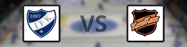 HIFK - KooKoo odds, speltips, resultat i SM-liiga