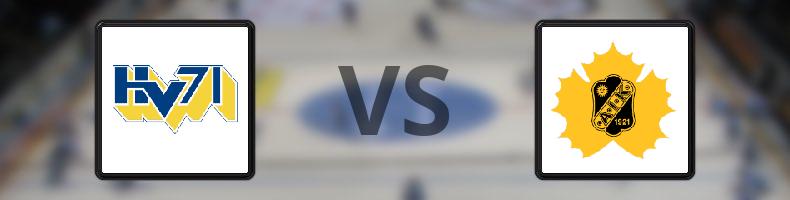 HV71 - Skellefteå odds, speltips, resultat i SHL