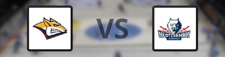 Magnitogorsk - Neftekhimik odds, speltips, resultat i KHL
