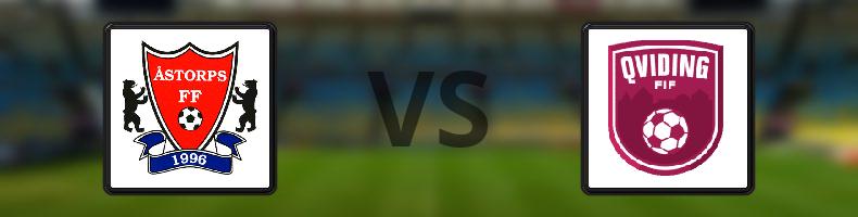 Åstorps FF - Qviding FIF odds, speltips, resultat i Division 2