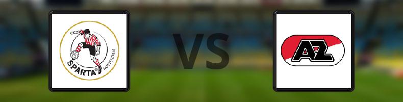 Sparta Rotterdam - AZ Alkmaar odds, speltips, resultat i Eredivisie