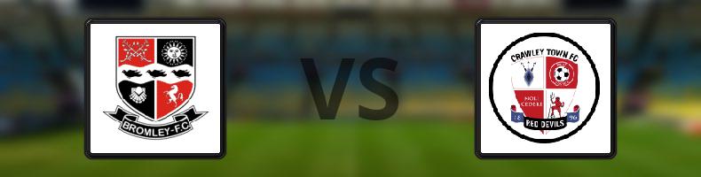 Bromley - Crawley odds, speltips, resultat i League Two