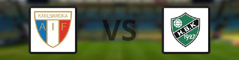 FK Karlskrona - Högaborgs BK odds, speltips, resultat i Division 2