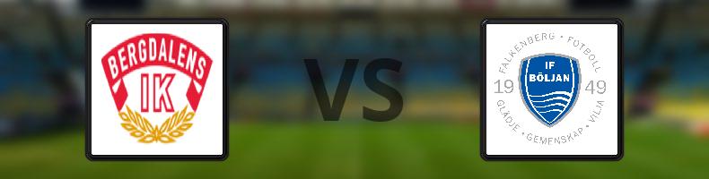 Bergdalens IK - IF Böljan Falkenberg odds, speltips, resultat i Division 2