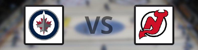 Winnipeg Jets - New Jersey Devils odds, speltips, resultat i NHL