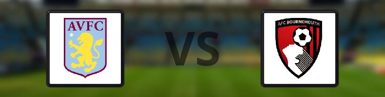Aston Villa - Bournemouth odds, speltips, resultat i Premier League