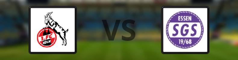 FC Köln - SGS Essen odds, speltips, resultat i Bundesliga damer