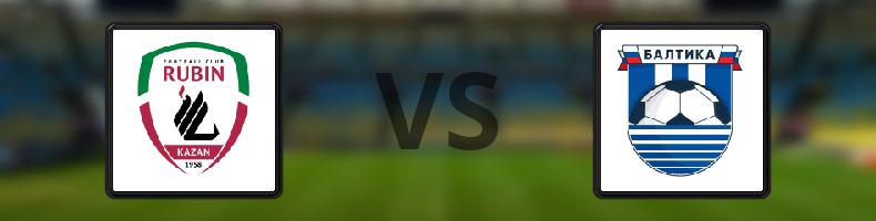 Rubin Kazan - Baltika odds, speltips, resultat i Ryska Premier League