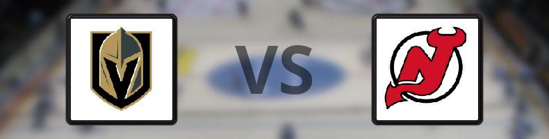 Vegas Golden Knights - New Jersey Devils odds, speltips, resultat i NHL