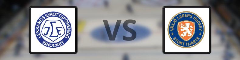 Leksand - Växjö Lakers odds, speltips, resultat i SHL
