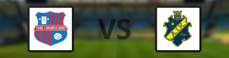 Paide LM - AIK odds, speltips, resultat i Europa Conference League