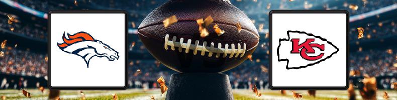 Denver Broncos - Kansas City Chiefs odds, speltips, resultat i NFL