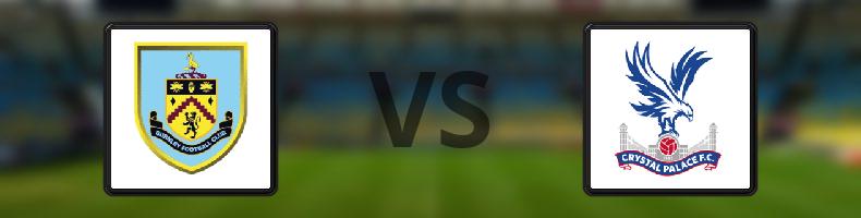 Burnley - Crystal Palace odds, speltips, resultat i Premier League
