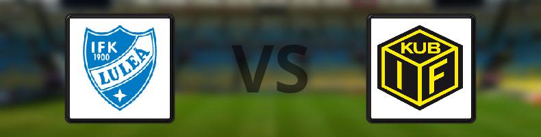 IFK Luleå - Kubikenborgs IF odds, speltips, resultat i Division 2