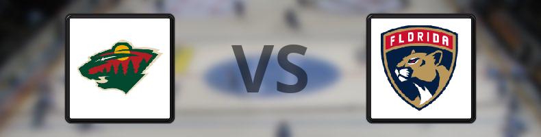 Minnesota Wild - Florida Panthers odds, speltips, resultat i NHL