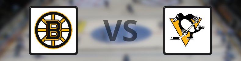 Boston Bruins - Pittsburgh Penguins odds, speltips, resultat i NHL