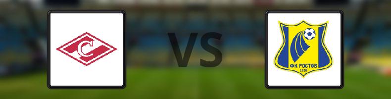 Spartak Moskva - Rostov odds, speltips, resultat i Ryska Premier League