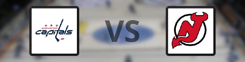 Washington Capitals - New Jersey Devils odds, speltips, resultat i NHL
