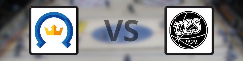 Kiekko-Espoo - TPS odds, speltips, resultat i SM-liiga