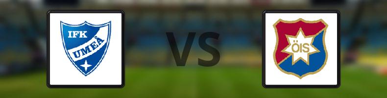Umeå FC - Örgryte odds, speltips, resultat i Superettan