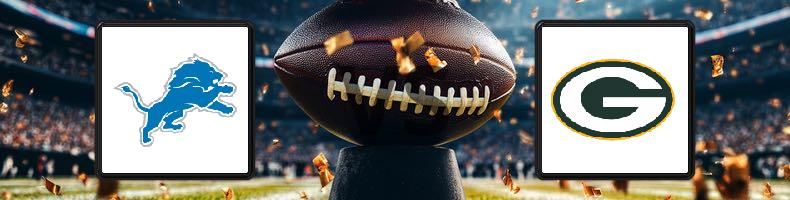 Detroit Lions - Green Bay Packers odds, speltips, resultat i NFL