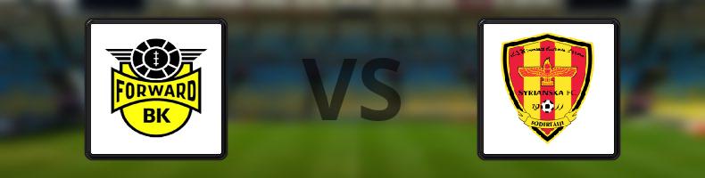 BK Forward - Syrianska odds, speltips, resultat i Division 2