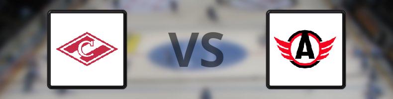 Spartak Moskva - Avtomobilist Yekaterinburg odds, speltips, resultat i KHL