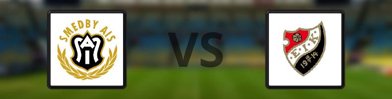Smedby AIS - Enskede IK odds, speltips, resultat i Division 2