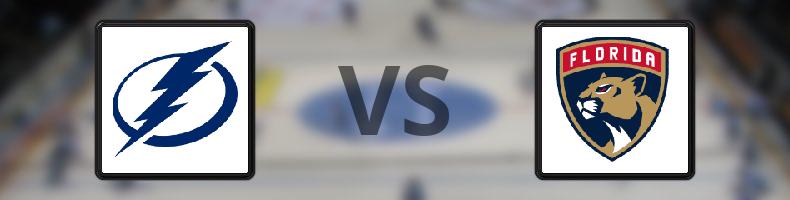 Tampa Bay Lightning - Florida Panthers odds, speltips, resultat i NHL