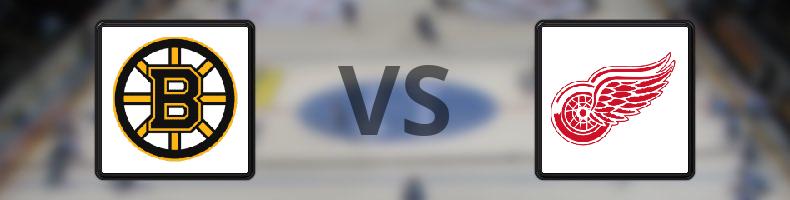 Boston Bruins - Detroit Red Wings odds, speltips, resultat i NHL