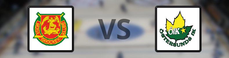 Mora - Östersunds IK odds, speltips, resultat i HockeyAllsvenskan
