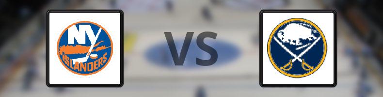 New York Islanders - Buffalo Sabres odds, speltips, resultat i NHL