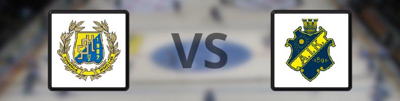 Södertälje - AIK odds, speltips, resultat i HockeyAllsvenskan