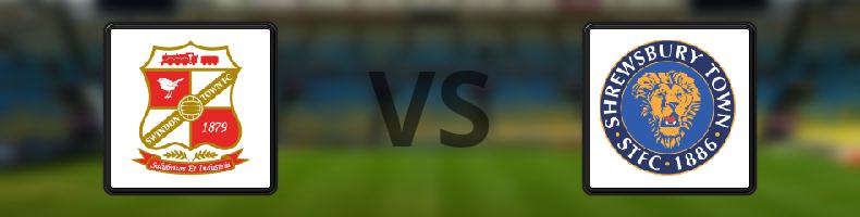Swindon - Shrewsbury odds, speltips, resultat i League Two