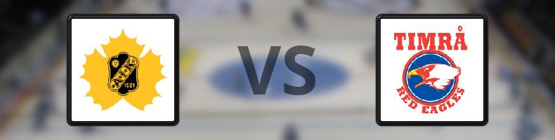 Skellefteå - Timrå odds, speltips, resultat i SHL