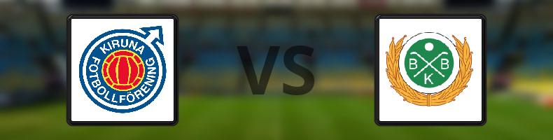 Kiruna FF - Bodens BK FF odds, speltips, resultat i Division 2