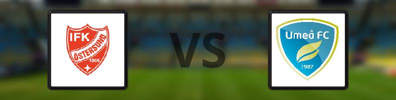 IFK Östersund - Umeå FC Akademi odds, speltips, resultat i Division 2