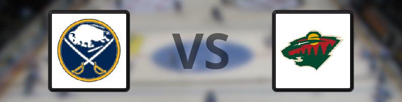 Buffalo Sabres - Minnesota Wild odds, speltips, resultat i NHL