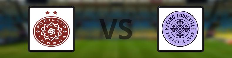 Portland Thorns - Racing Louisville FC odds, speltips, resultat i NWSL
