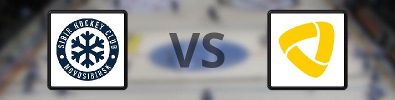 Sibir Novosibirsk - Severstal Cherepovec odds, speltips, resultat i KHL
