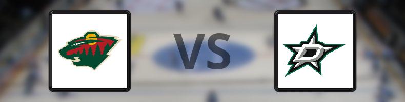 Minnesota Wild - Dallas Stars odds, speltips, resultat i NHL