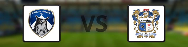 Oldham - Barrow odds, speltips, resultat i League Two