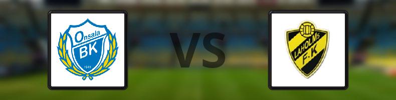 Onsala BK - Laholms FK odds, speltips, resultat i Division 2
